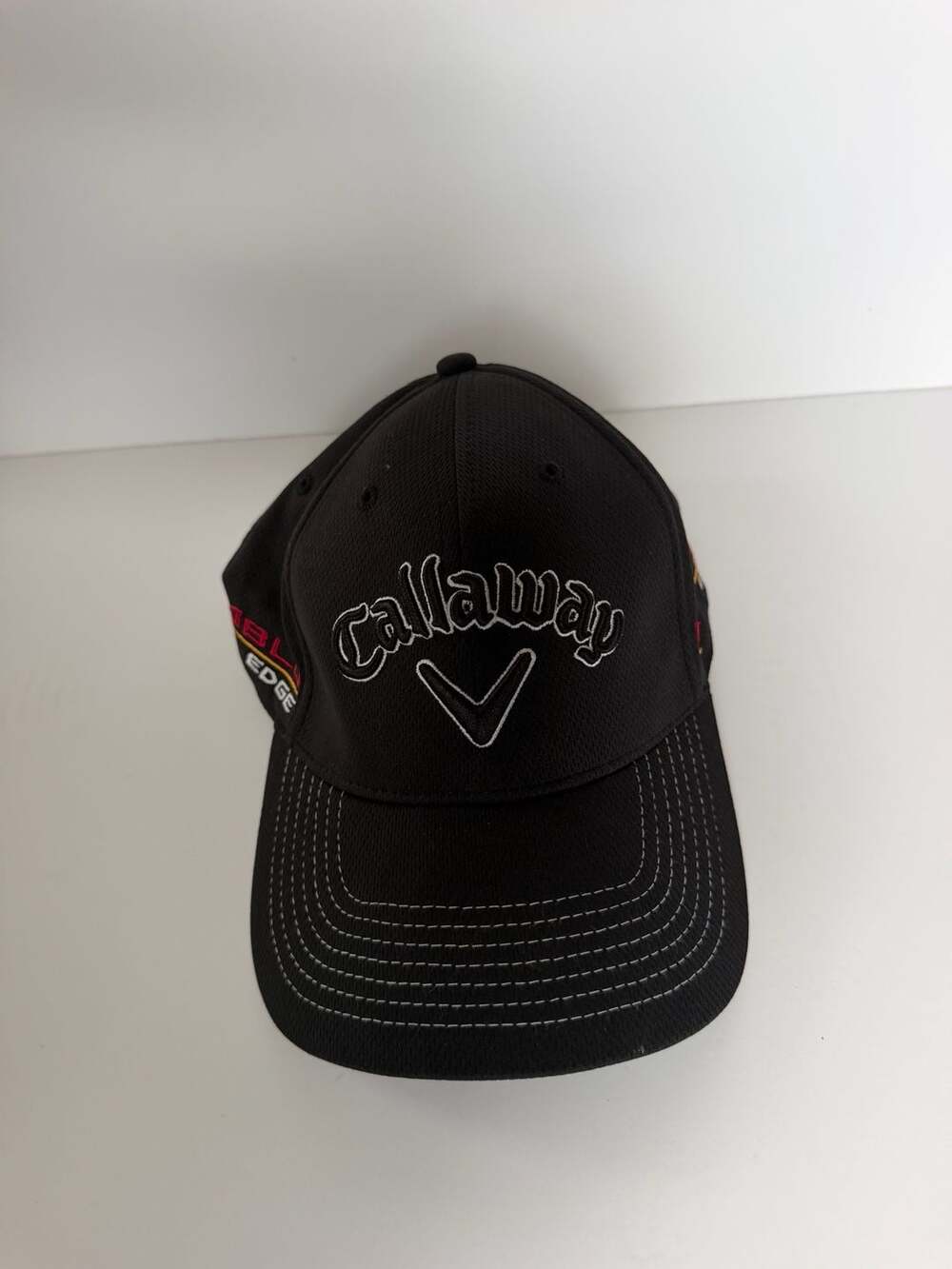 Callaway Diablo Edge Tex Flex Black Golf Hat Cap